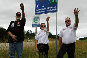 aaa*kkk KKK tries to adopt a highway in Georgia: Is that protected free